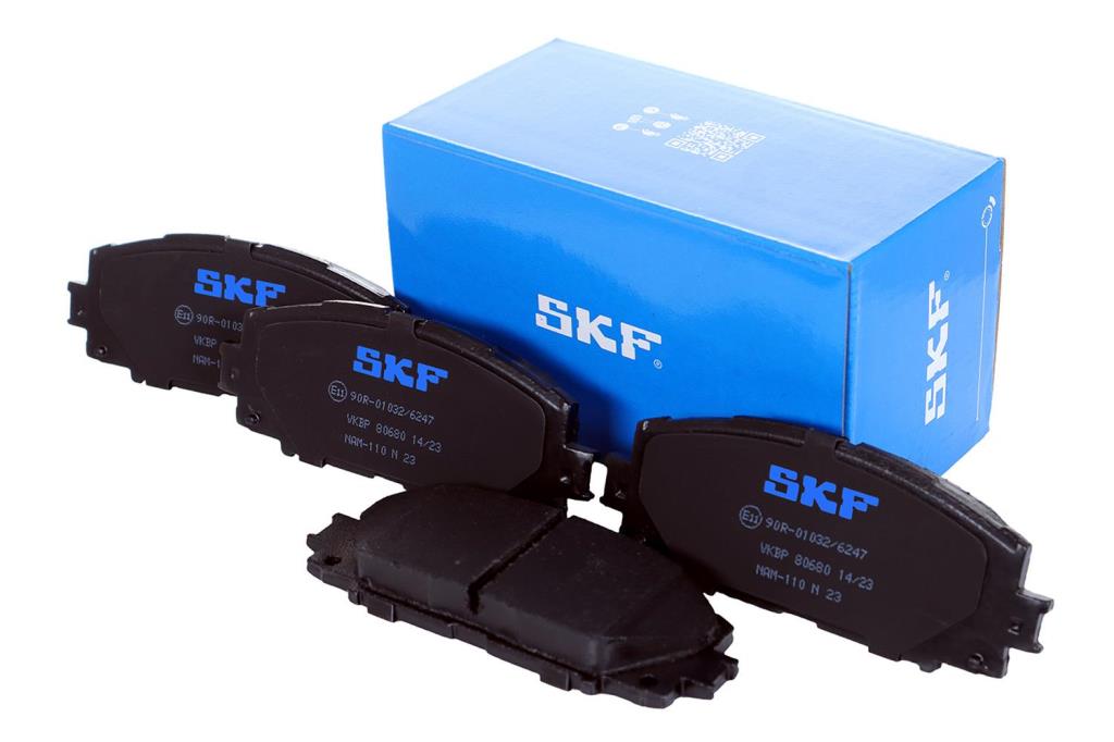 Jeu de 4 plaquettes de frein SKF ref. VKBP 80680